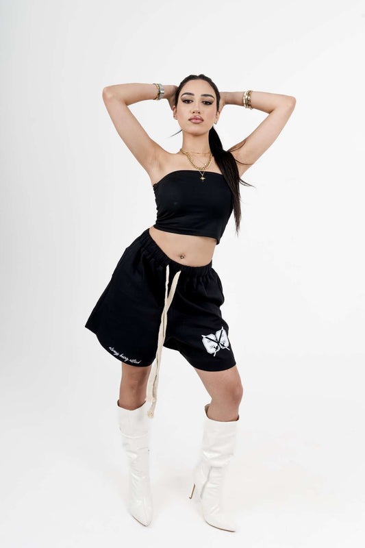 69 Black Shorts