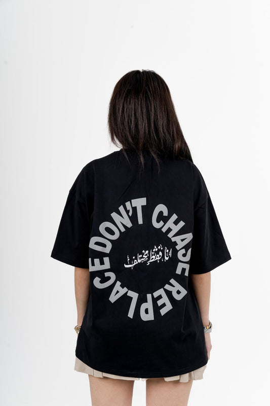 Replace Black Tee