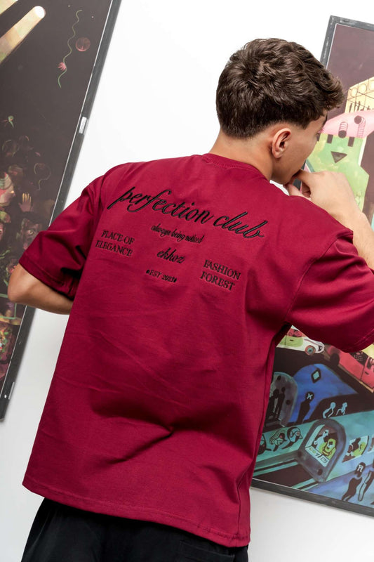 Perfection Burgundy Tee