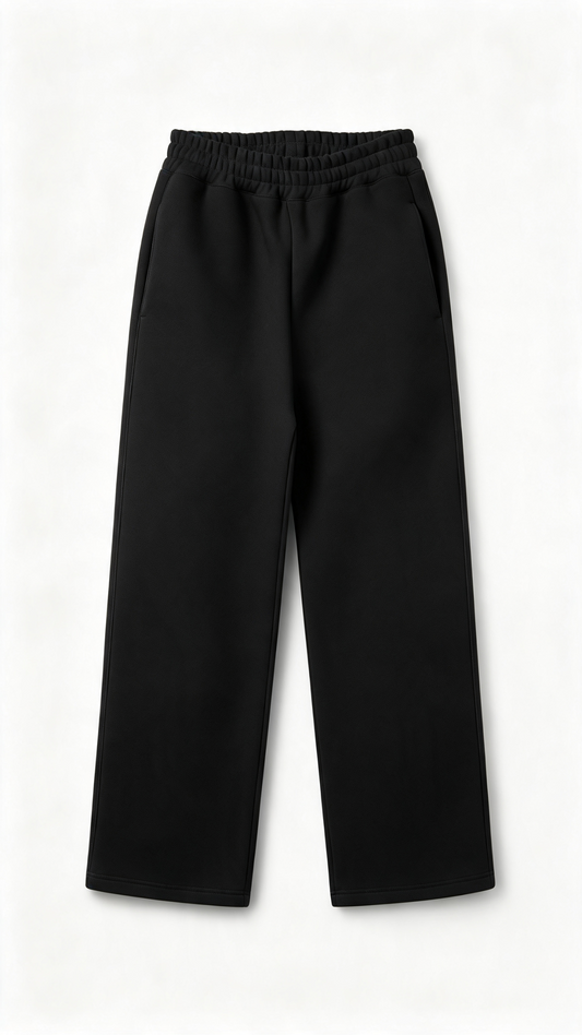 Basic black sweat pants