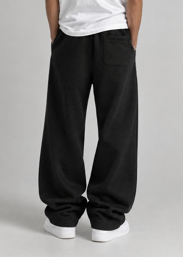 Basic black sweat pants
