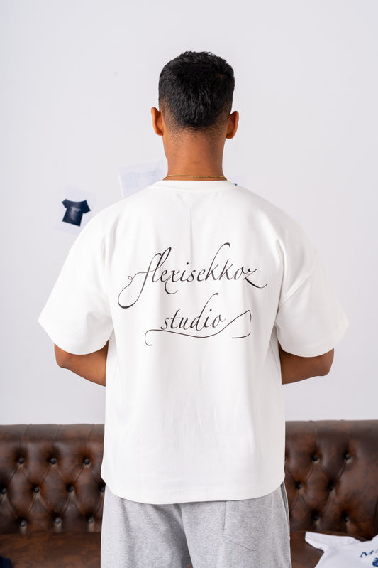 authentic white Tshirt