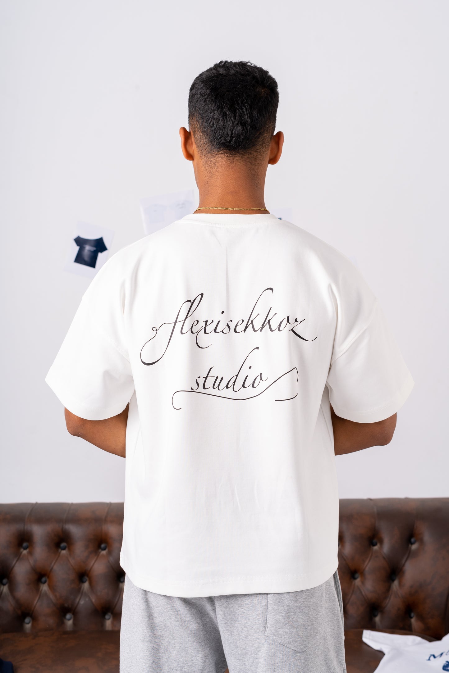 authentic white Tshirt