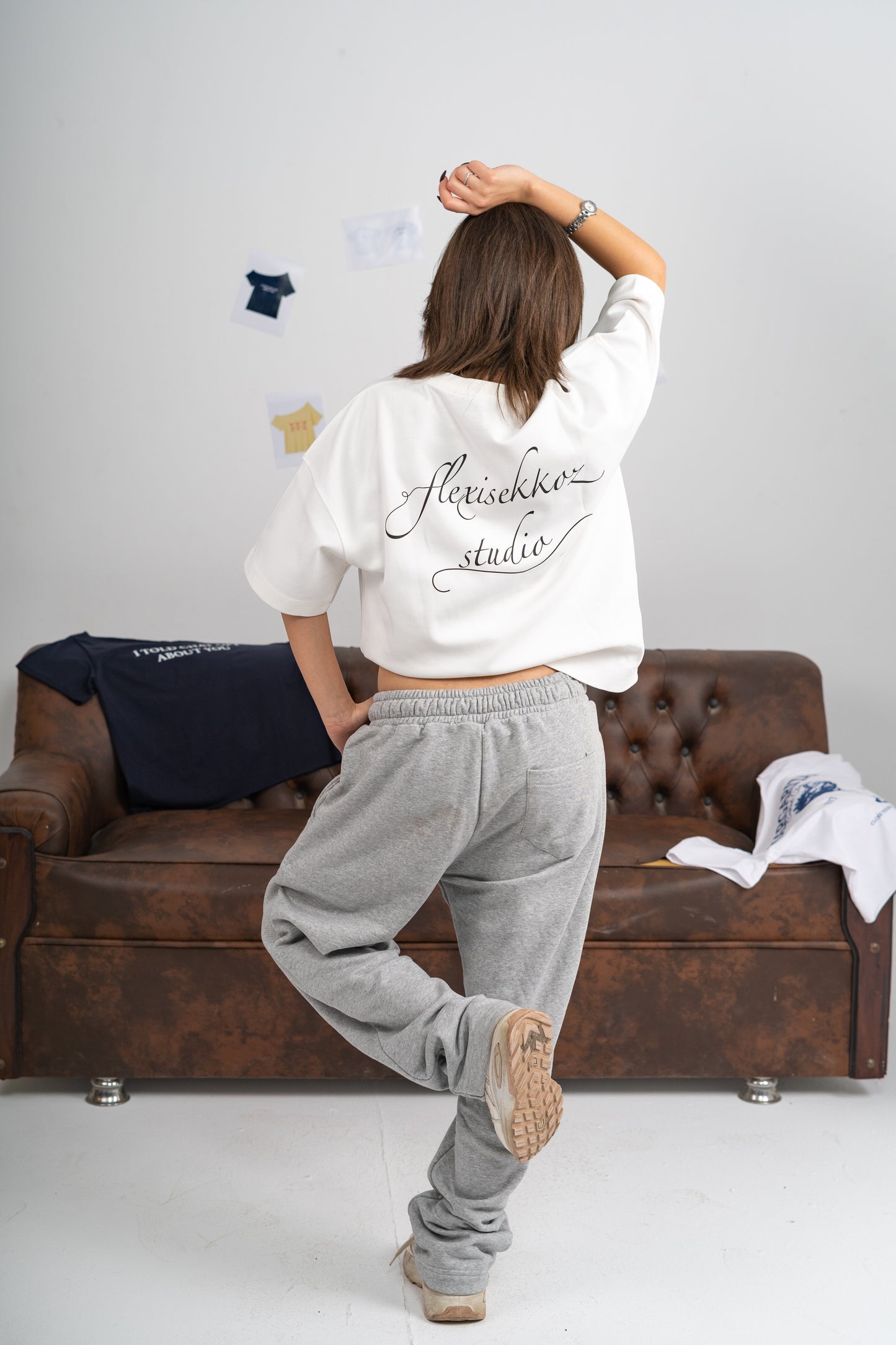 authentic white Tshirt