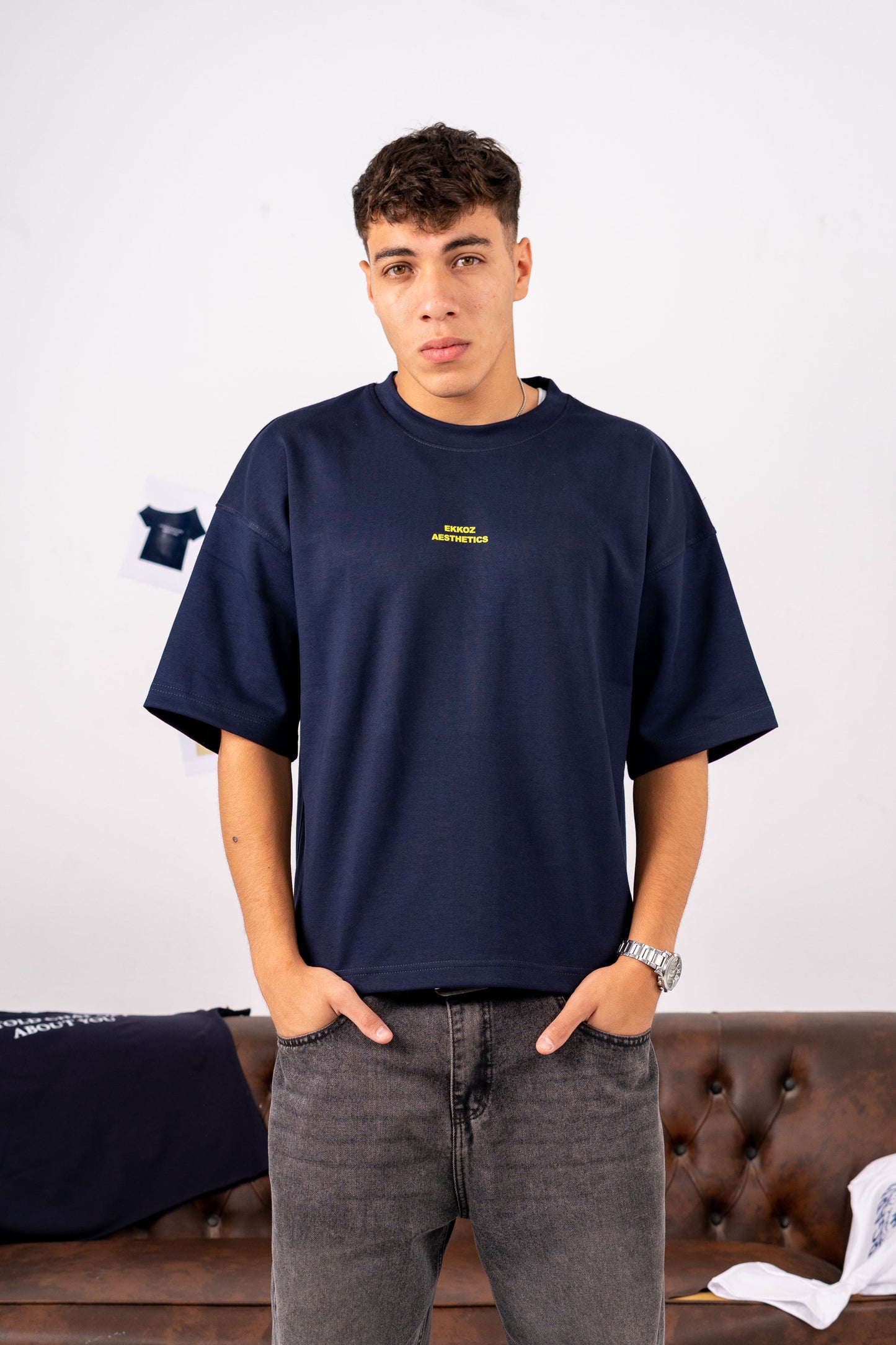chronic navy tshirt