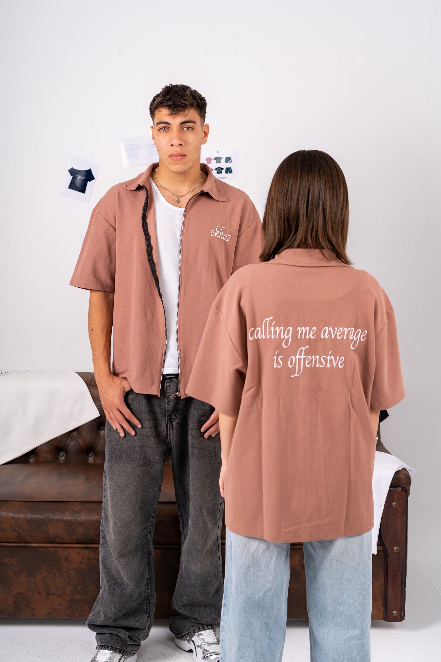 Brown chemise