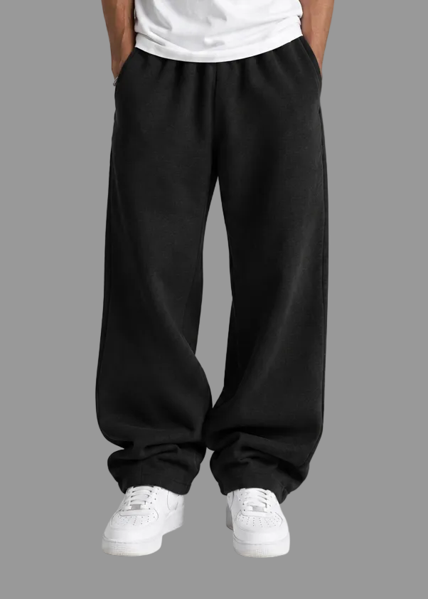 Basic black sweat pants